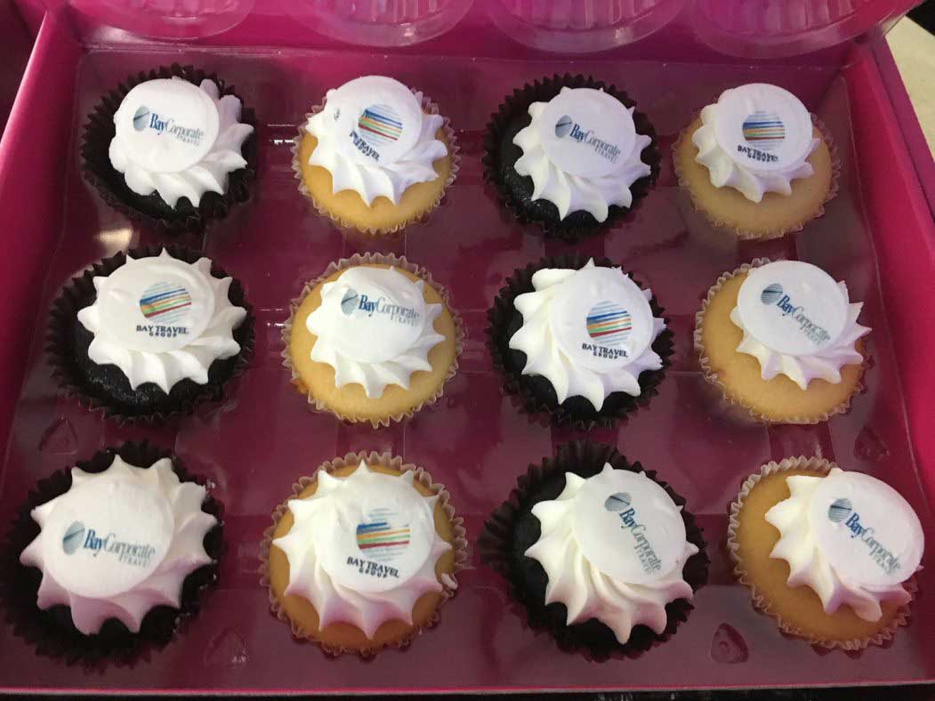 bay corporate cup cakes